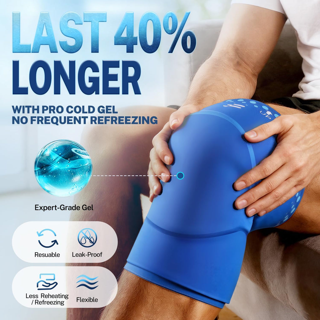 Knee Ice Pack Wrap Sleeve
